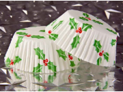 Easybake Holly Berry Sweet Cases (25 x 15mm) x 200